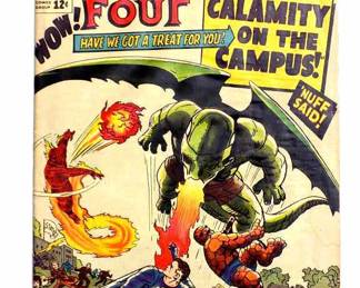 FANTASTIC FOUR No. 35 COMIC BOOK 1ST DRAGON MAN