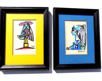 PICASSO SCREEN PRINTS VINTAGE