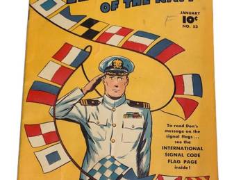 DON WINSLOW OF NAVY No. 53 GOLDEN AGE COMIC BOOK