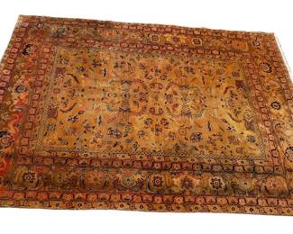 EXQUISITE KIRMAN ROOM SIZE RUG 6'4 X 9'2