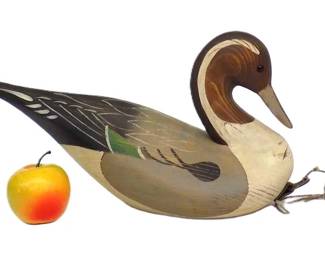 BIG SKY CARVERS FOLK ART CARVED DUCK DECOY