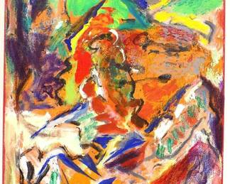 JOHN BEARDMAN - ROTATIONAL ABSTRACT PAINTING