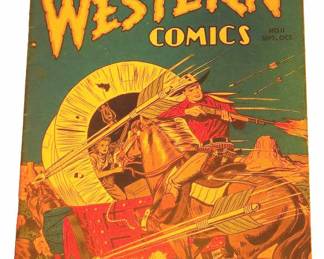 GOLDEN AGE WESTERN COMICS No 11 COWBOY COMIC BOOK