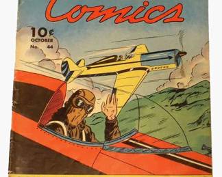 GOLDEN AGE POPULAR COMICS 44 WAR PLANES COMIC BOOK