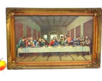 LEONARDO DAVINCI THE LAST SUPPER CHROMOLITHOGRAPH