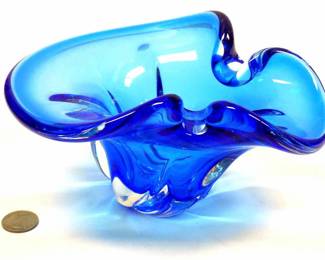 MURANO MODERN ART GLASS BOWL