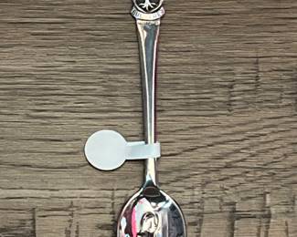 Lucerne Rolex Bucherer Watches B 100 12 Vintage Souvenir Spoon, Collectible 