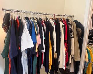 Mens and womens t-shirts, sizes XL++