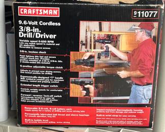 Craftsman drill/driver