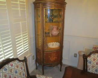 Louis XVI curio cabinet - collectibles
