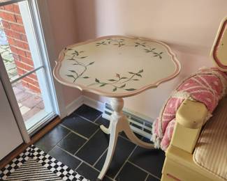 Lovely painted furniture in every room