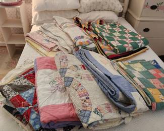 Quilts! I have found even more than in this photo.