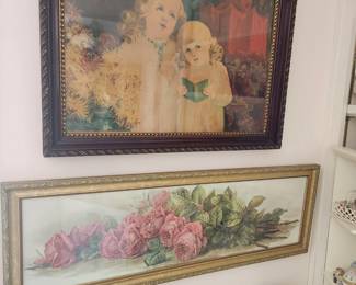 Lots of Floral and gothic vintage art