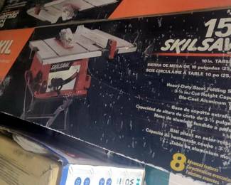 15 Amp Skilsaw with table; NEW IN BOX