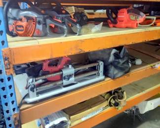 Hedge Clippers; Chain Saw; Tractor PTO Units