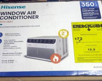 Window Air Conditioner with Heat