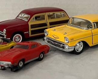 1949 Ford Woody Wagon And 1957 Chevrolet Belair And More Model Cars