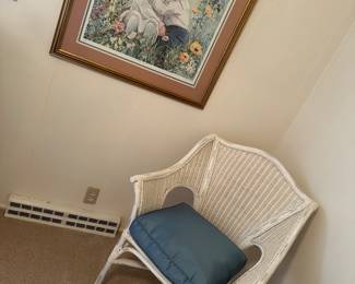 Buy it now- $50 wicker chair