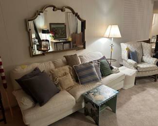 Buy it now- White Sofa-$250