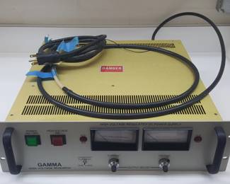 Gamma High Voltage Regulated DC Power Supply With Output Adjust & Cables