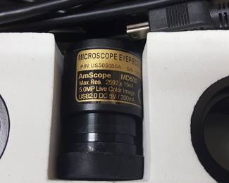 AmScope MD500 Microscope Eyepiece 