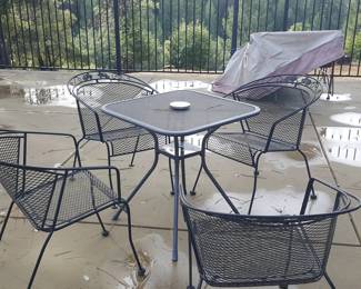 Wrought Iron Patio Set