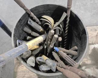 Lot of Drill Bits - Various Sizes