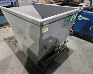 Self Dumping Grey Hopper