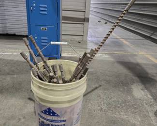 Lot of Drill Bits - Various Sizes