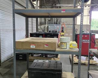 Metal Shelf - 61in x 37in x 102in