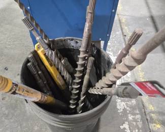 Lot of Drill Bits - Various Sizes