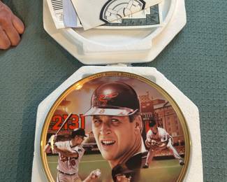 Cal Ripken Jr Collectible plate