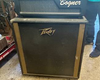 Bogner and Peavy sound equipment- sold as a set