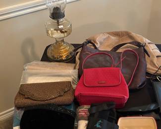 Handbags, oil amp