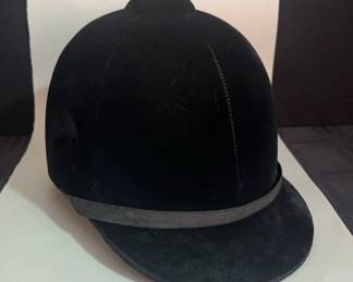 Competition Horse Riding Velvet Helmet 