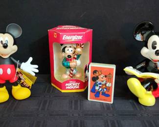 Set 4 Of Mickey Collectibles 