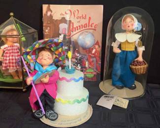 Set 3 of Annalee Dolls Figurines