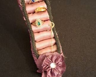 14K Gold Rings And Pendants 