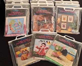 23 Avon Creative Needlecraft Kits 1970s