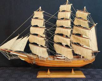  004 Cutty Sark Sailing Ship 