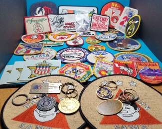 Patches, Key Rings More