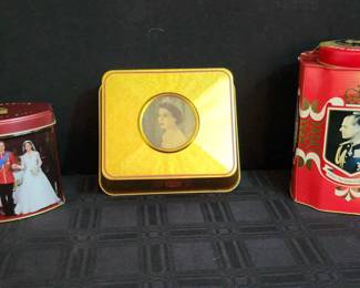 Set 3 of Tins from England 