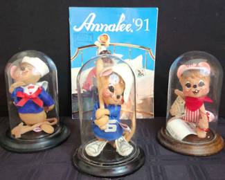  034 Set 3 of Analee Dolls  Annalee Catalog 