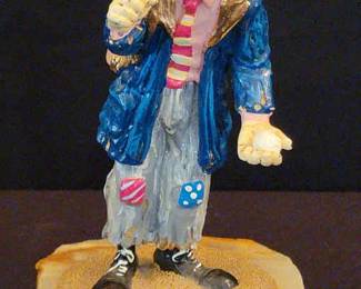 Golfing Clown Artist Ronald A. Lee