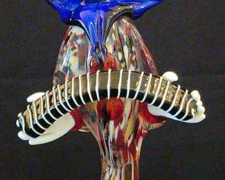 Beautiful Colored Glass Clown