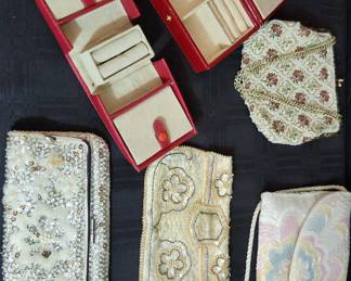  030 Set 4 of Sequined Handbags  More 