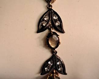 Silver And Stone Bracelet 