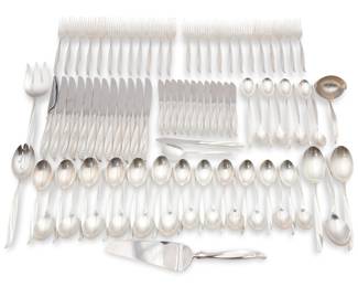 International Sterling 89-Piece Flatware Set 3940 grams Sterling