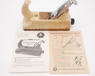 ECE Primus Smoothing Plane with Original Manual