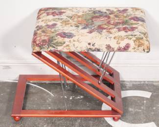 Upholstered Collapsible Stool